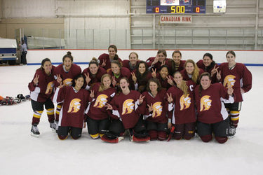 Elite USC Lady's Hockey Team SKATE SHARPENING for Peak Performance